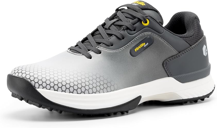FITVILLE Wide & Extra Wide Golf Shoe